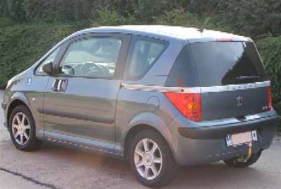 Attelage PEUGEOT 1007 depuis 2005