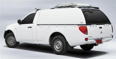 Hard Top Mitsubishi L200 Single Cab Carryboy non vitré