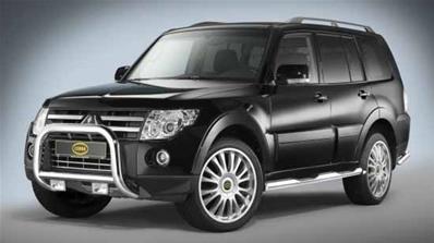 Marchepieds Inox Mitsubishi Pajero V80 5 Portes depuis 2007