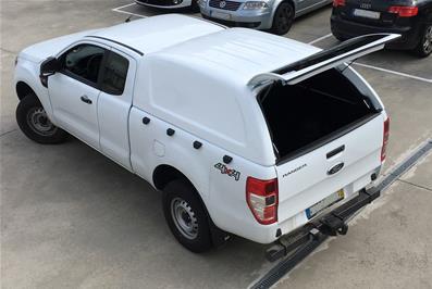 Hard Top Ford Ranger Super Cab non vitré depuis 2016