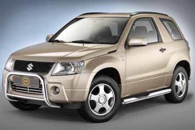 Marchepieds Inox Suzuki Grand Vitara 3Portes depuis 10/2005