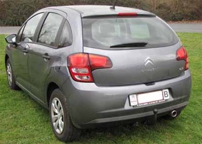 Attelage CITROËN C3 de 2010 à 2013