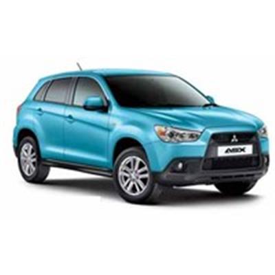 Barres de toit alu MITSUBISHI ASX depuis 2010 (Réf 10901+L1267 ou 1276)