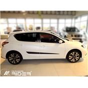 Baguettes latérales adhésives Nissan Pulsar depuis 2014