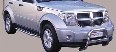 Marchepieds Inox Dodge Nitro depuis 2007