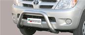 Parebuffle inox Toyota Hilux de 2006 à 2011