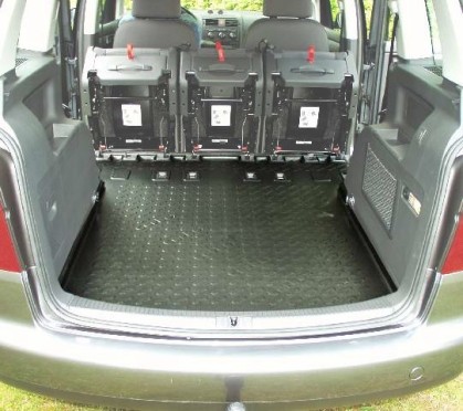Tapis De Coffre Pour Peugeot 307 Hayon (2001-2008) - Plastique Flexible - Bords Hauts - Imperméable Et Résistant