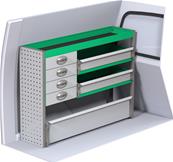 Aménagement métallique Partner L1H1