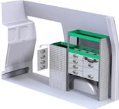 Aménagement métallique Expert L2H2