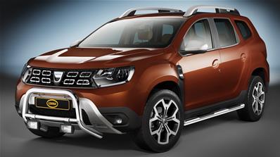 Marchepieds Inox Dacia Duster depuis 2017