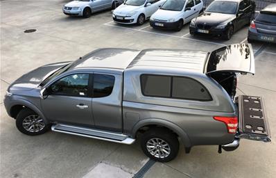 Hard Top Mitsubishi L200 Extra Cab vitré depuis 2015