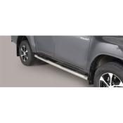 Tubes Marchepieds Toyota Hilux Double Cab depuis 2020