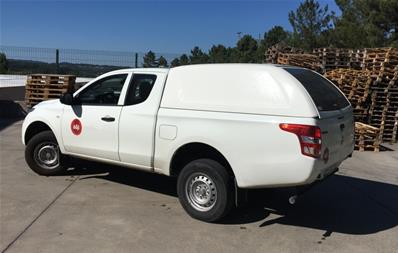 Hard Top Mitsubishi L200 Extra Cab non vitré depuis 2015