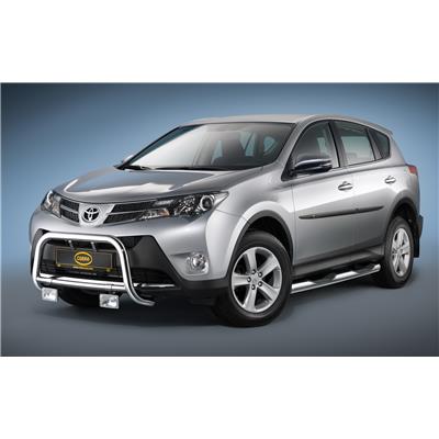 Tubes latéraux Inox TOYOTA RAV4 depuis 2013