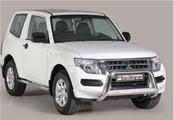 Parebuffle inox Mitsubishi Pajero depuis 2015