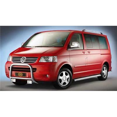 Parebuffle inox VOLKSWAGEN Transporter T5 Multivan de 2003 à 2009
