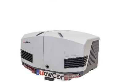 Towbox V3 AIR le nouveau coffre de transport sur attelage avec grilles d'aération