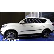 Baguettes latérales adhésives SSANGYONG Rexton III depuis 2018