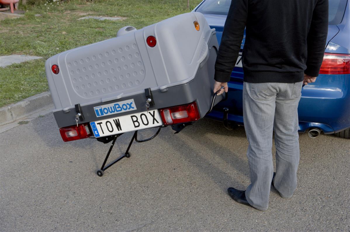 Towbox V1 le coffre de transport sur attelage - Achat / Vente