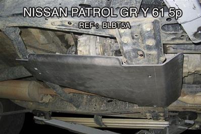 Blindage boite transfert Nissan GR Y61 5 portes
