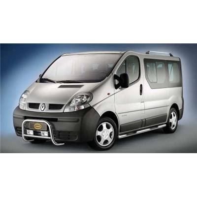 Parebuffle inox RENAULT Trafic de 2001 à 2006