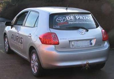 Attelage TOYOTA Auris depuis 2007