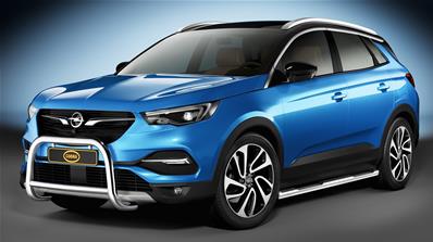 Marchepieds Inox Opel Grandland X depuis 2017