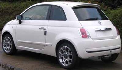 Attelage FIAT 500 depuis 2007