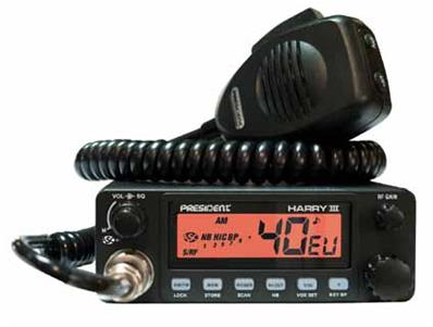 CB PRESIDENT HARRY III ASC AM/FM 40 CX