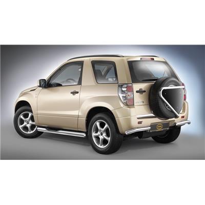 Tubes latéraux Inox SUZUKI Grand Vitara 3 portes depuis 2005