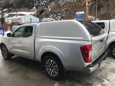 Hard Top Nissan D23 NP300 KING CAB non vitré depuis 2016