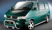 Parebuffle inox Ø 63mm VW Transporter T4 de 1996 à 2003