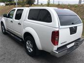 Hard Top Nissan NAVARA D40 Double Cab vitré 2005 à 2016