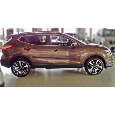 Baguettes latérales adhésives NISSAN Qashqai depuis 2013