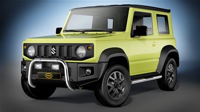 Marchepieds Inox Suzuki Jimny depuis 2018