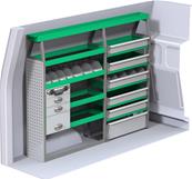 Aménagement métallique Expert L2H2