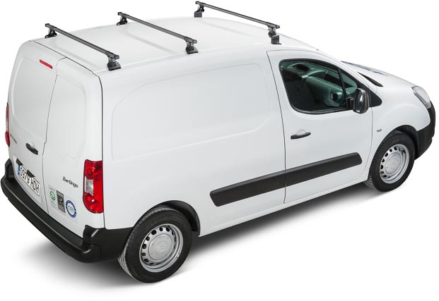 Barres de Toit CITROEN E BERLINGO 2022 AUJOURD'HUI TRANSVERSALES ACIER 3  BARRES 150kgs