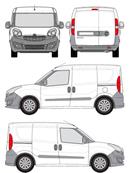 Galerie acier Fiat Doblo L1 Cargo depuis 2010