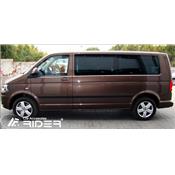 Baguettes latérales adhésives VOLKSWAGEN T5 Long de 2003 à 2014
