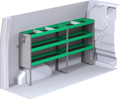 Aménagement métallique Transit Custom 2933