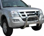 Parebuffle inox Isuzu DMAX de 2006 à 2012