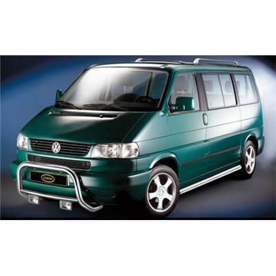 Parebuffle inox VOLKSWAGEN Transporter T4 de 1996 à 2003