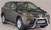 Parebuffle inox Toyota RAV4 de 2013 à 2015