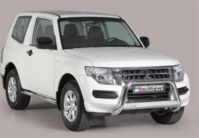 Parebuffle inox Mitsubishi Pajero depuis 2015