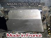 Blindage Moteur Nissan GR Y61 avant 2003