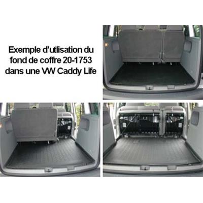 Fond de coffre VOLKSWAGEN Polo Caddy Combi Life de 07/04 à 08/10 2 / 5 places assises (Réf 20-1753)