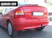 Attelage OPEL Astra G (3/5 portes) + Cabrio depuis 1998