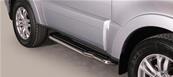 Marchepieds Inox Mitsubishi Pajero depuis 2007
