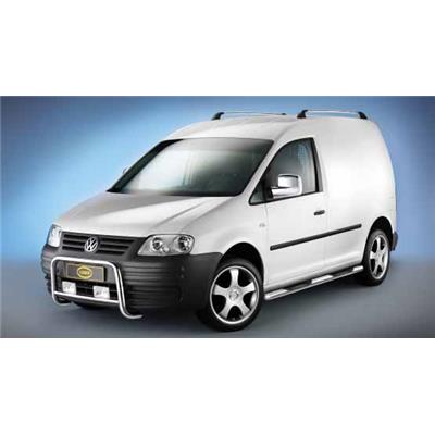 Parebuffle inox VOLKSWAGEN Caddy de 2004 à 2010 et Caddy Maxi de 2007 à 2010