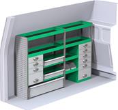 Aménagement métallique Expert L2H2